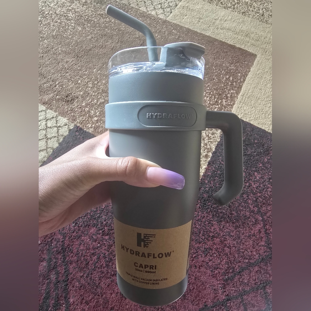 Hydraflow Capri Insulated Tumbler with Straw